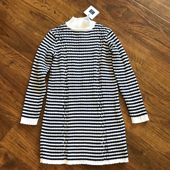 NWT Janie and Jack striped Sweater Dress - Picture 1 of 4